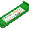 1008121 - min-max thermometer huisje kunststof groen | 2 stuks