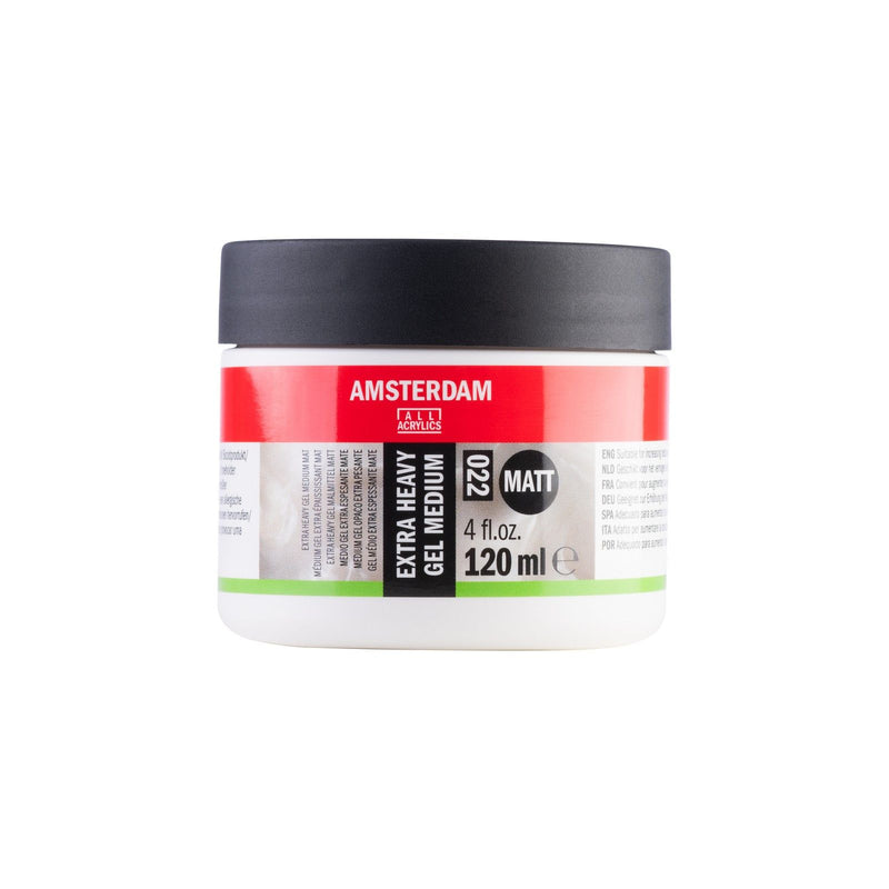 Amsterdam all acrylics amsterdam • extra heavy gel medium mat 022 mini 120ml