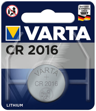 Varta lithium cr2016 3v batterij