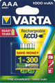 Varta akku rechargeable micro accu 1000mah hr03 1.2v