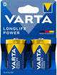Varta batterie longlife power - high energy battery mono 2-piece blis longlife