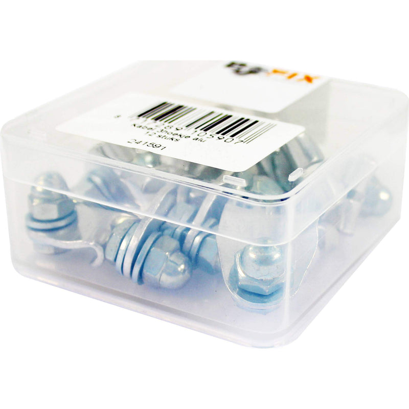 Bofix 241591 optrekdriehoekje alu per 12 st (1 doosje)