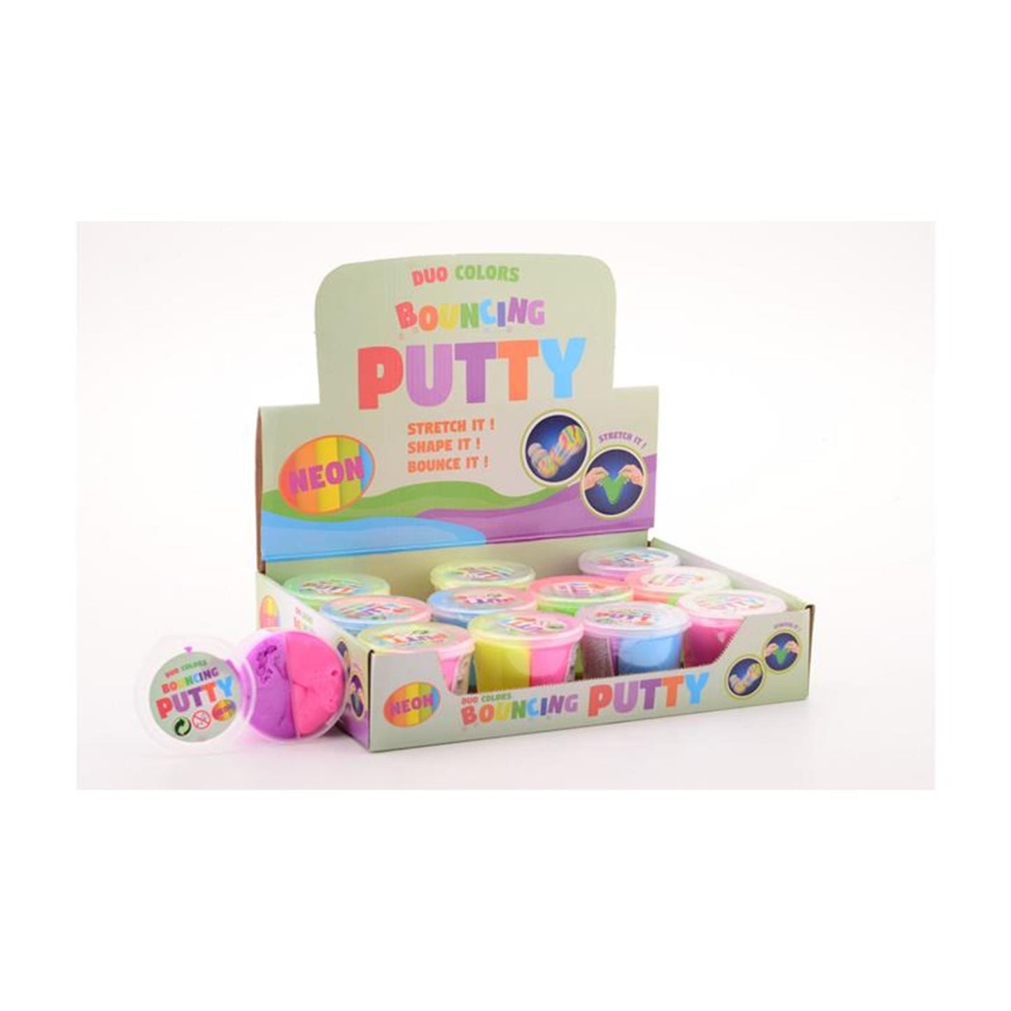 Johntoy putty stuiterbal