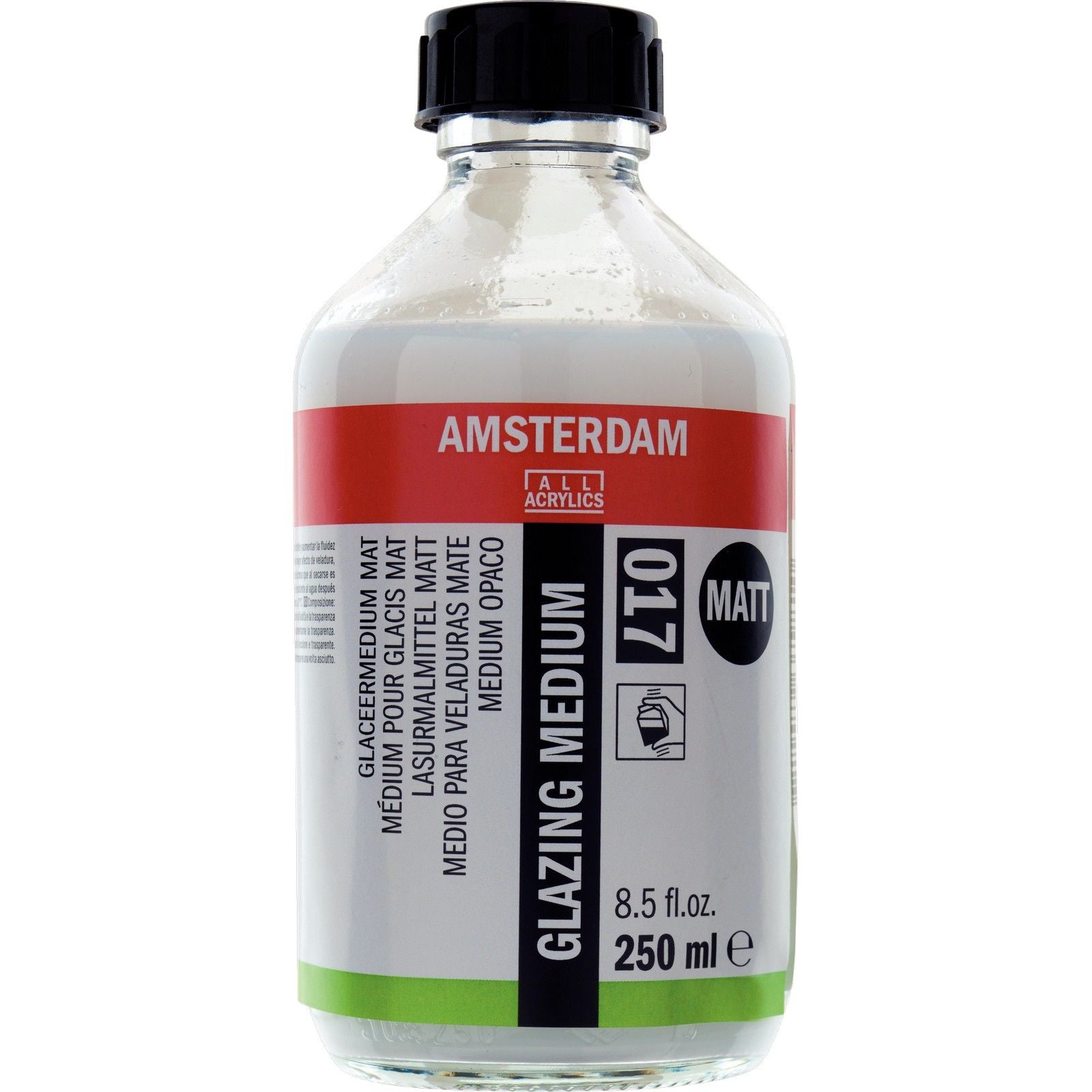 Amsterdam all acrylics amsterdam • glaceermedium mat 017 fles 250 ml