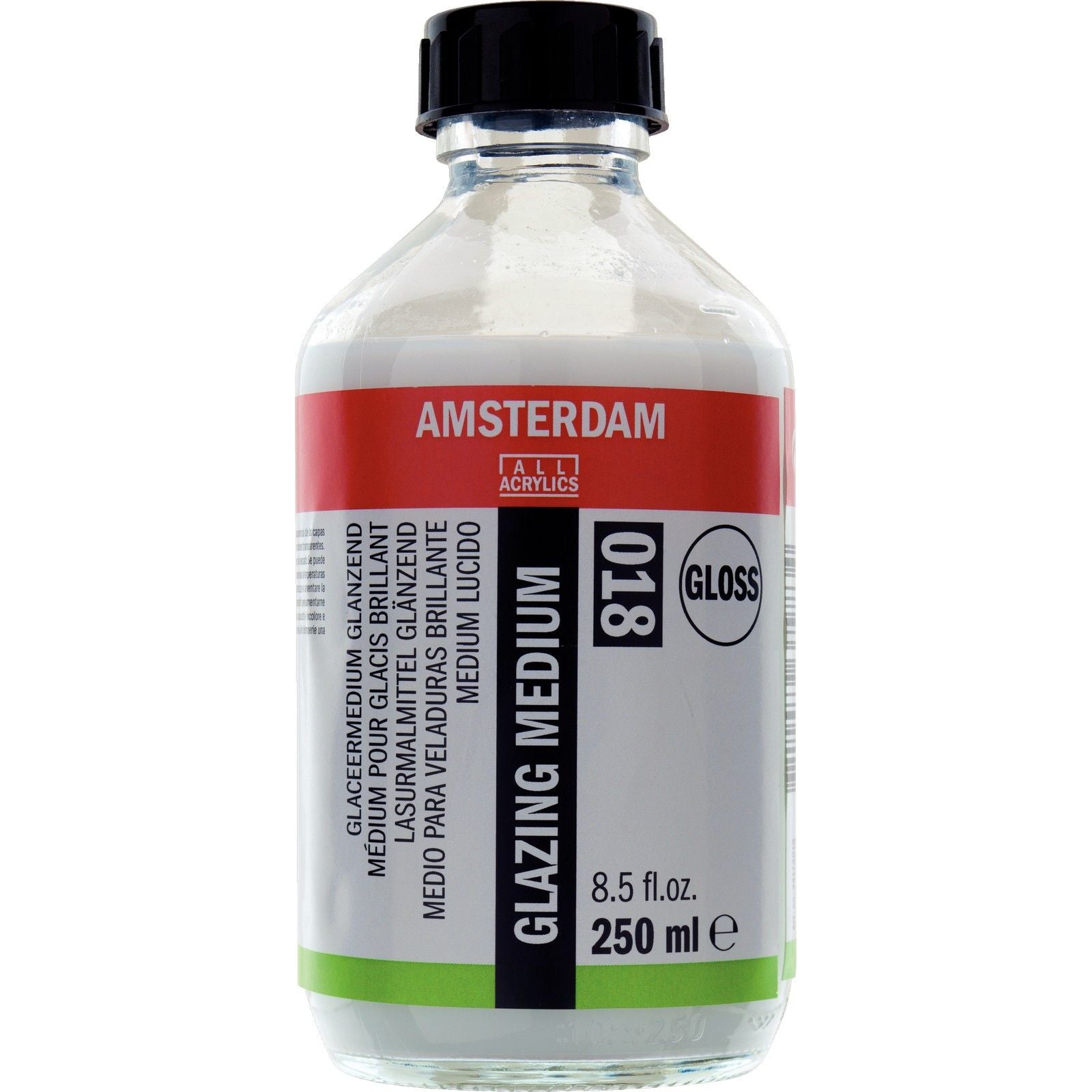Amsterdam all acrylics amsterdam • glaceermedium glanzend 018 fles 250 ml