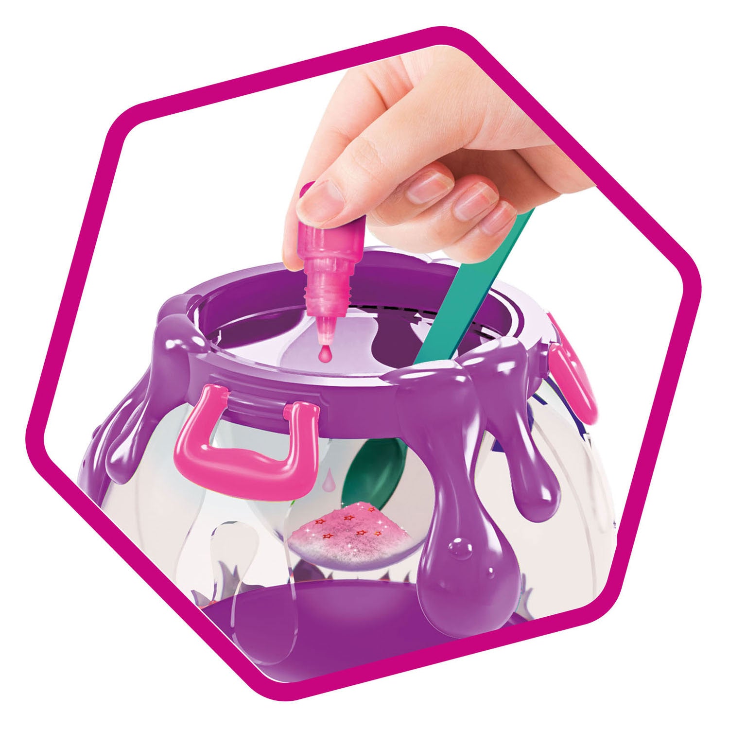 Toi-toys magisch slijm glazen bol +licht