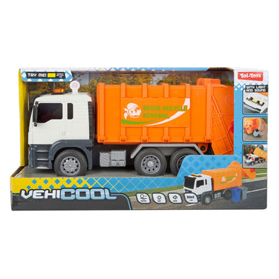 Toi-toys vehicool vuilniswagen - 21cm