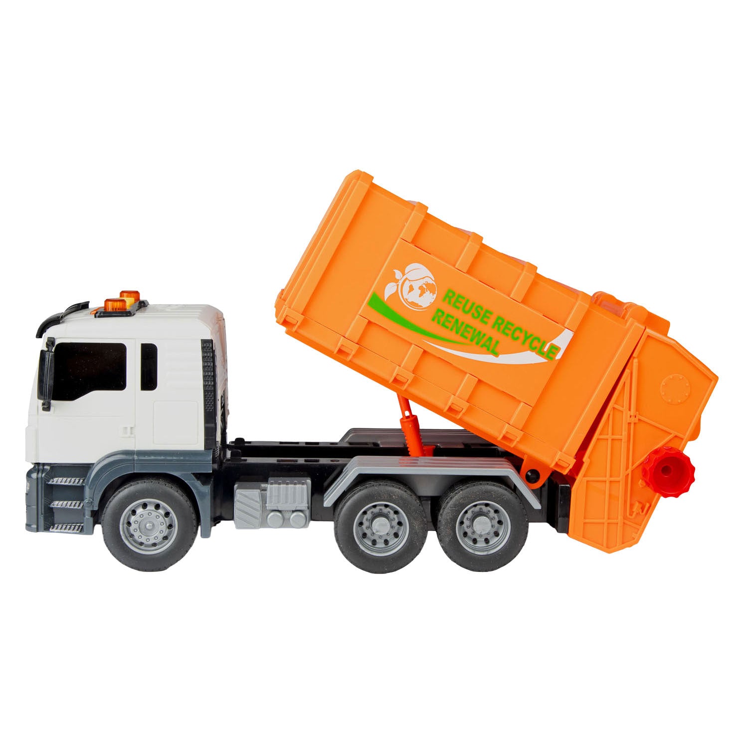 Toi-toys vehicool vuilniswagen 21cm -frictie +l-g