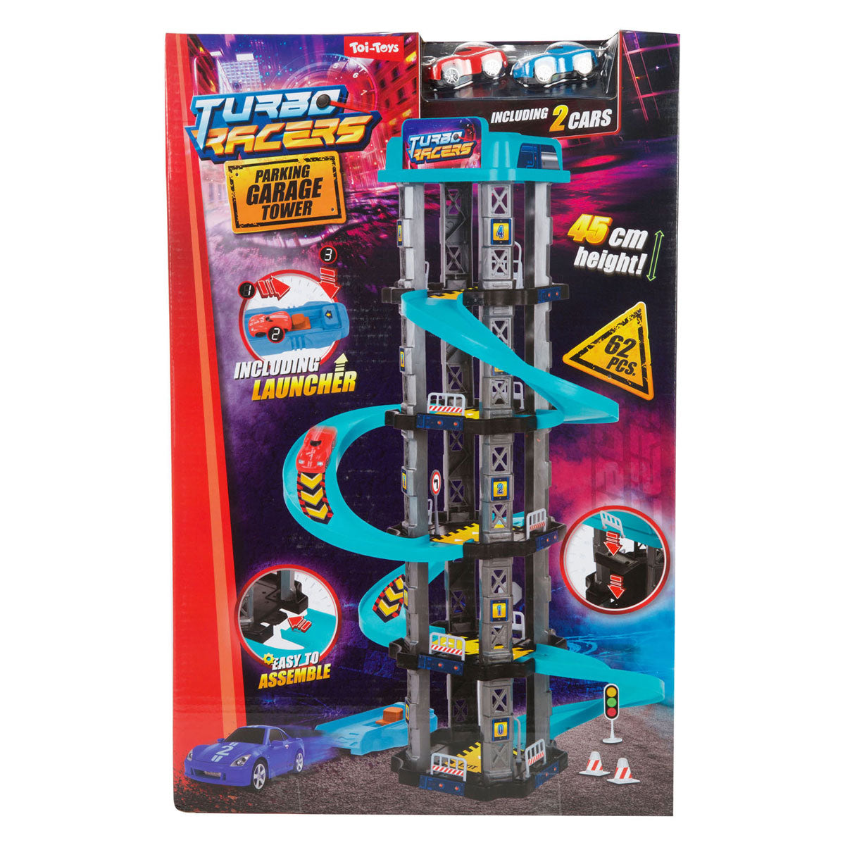 Turbo racers parkeer toren