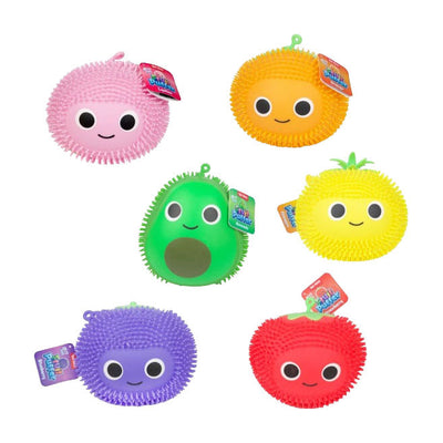 Toi-toys pufferbal fruit - 17,5cm