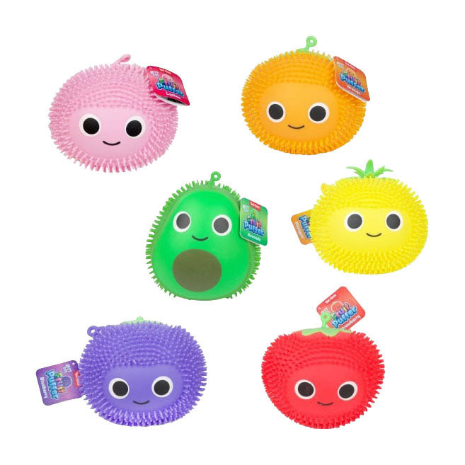 Toi-toys pufferbal fruit - 17,5cm