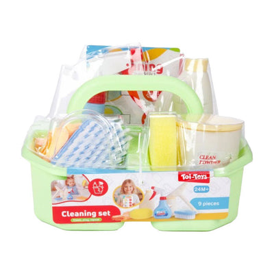Toi-toys schoonmaak speelgoedset - 9dlg.
