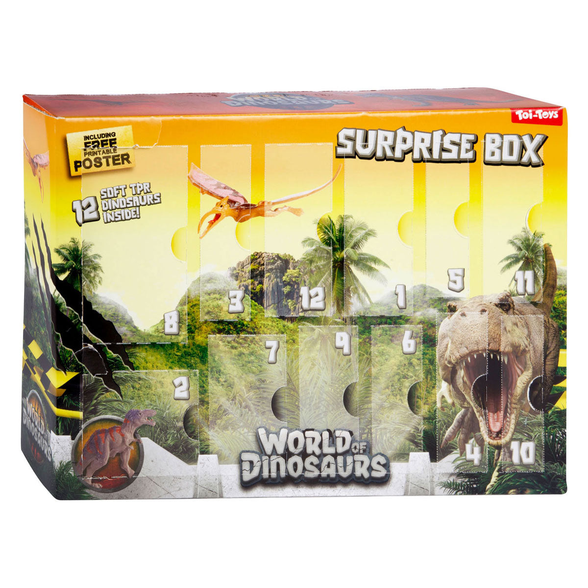 Toi-toys verrassingsdoos dino - 12dlg.