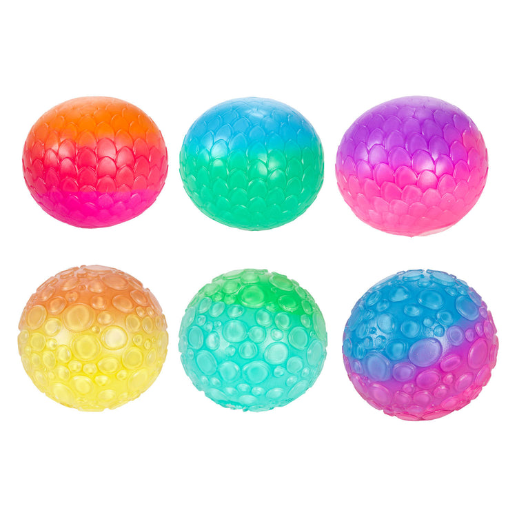 Toi-toys fun knijpbal -bumps- gevuld met foam 12cm 6ass