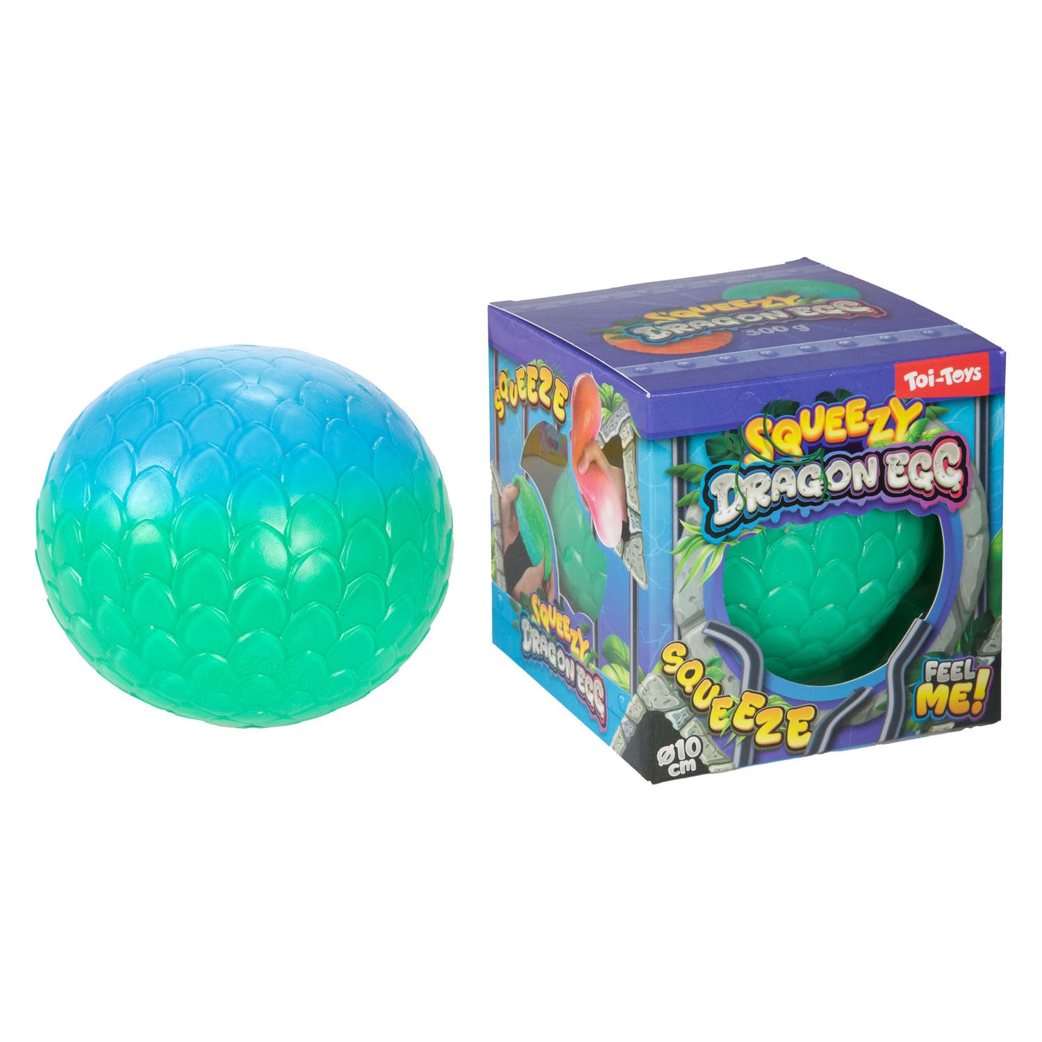 Toi-toys fun knijpbal bumps gevuld met foam 12cm
