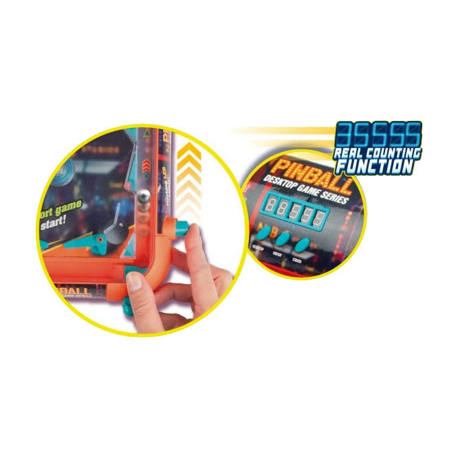 Toi-toys elektronische flipperkast neon 43cm +l-g