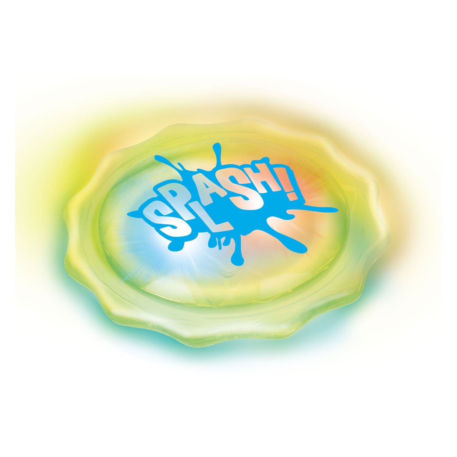 Toi-toys splash disc water skipper met licht 9cm 3 assorti