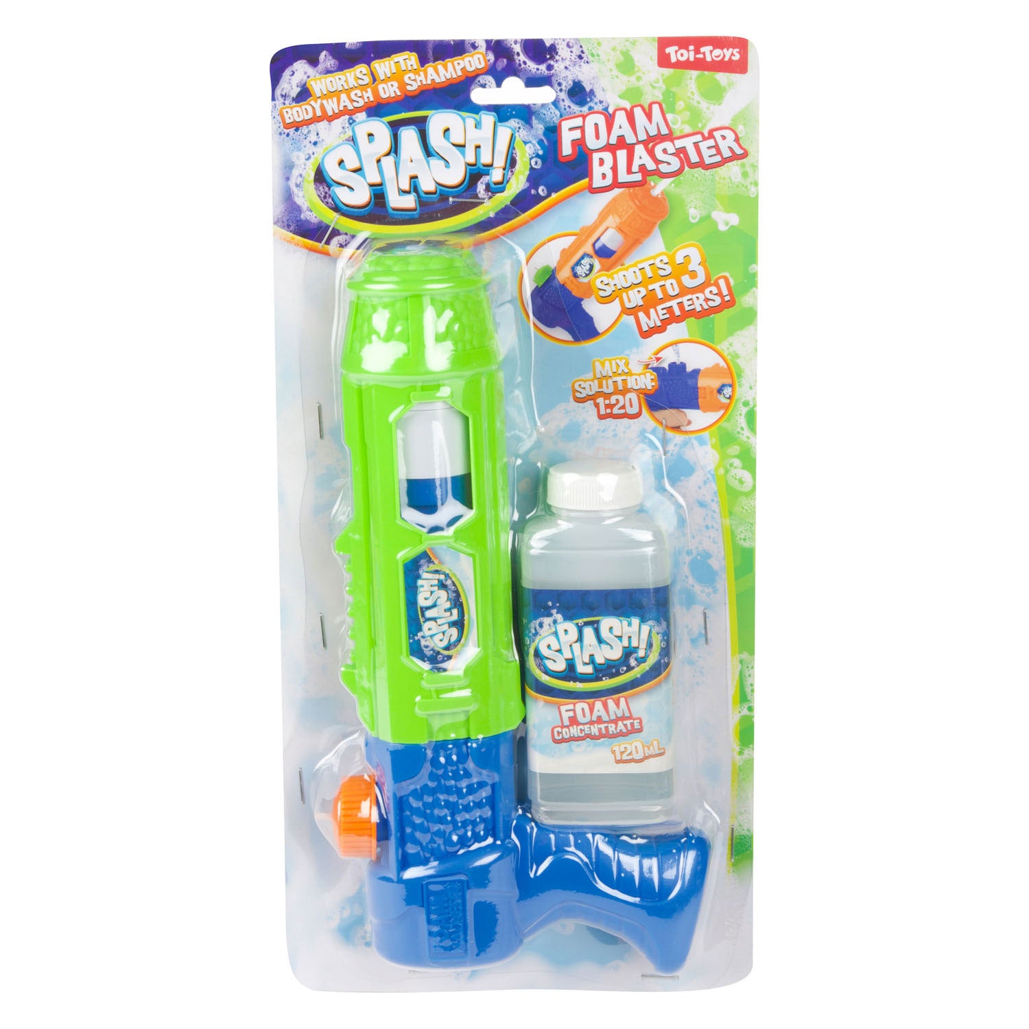 Toi-toys schuimpistool met schuim 24cm