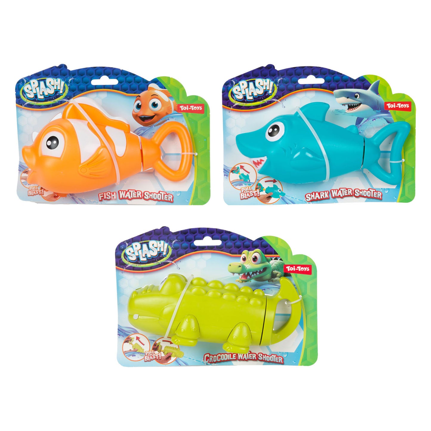 Toi-toys splash dierenwaterspuiter waterpistool