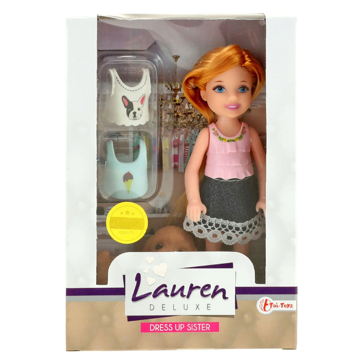 Toi-toys poppen speelset met accessoires