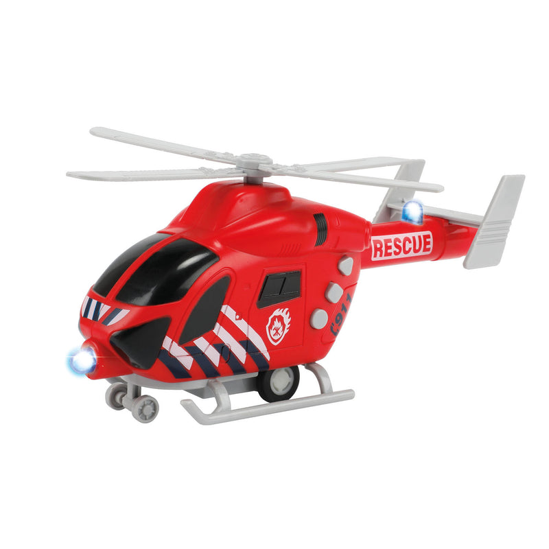 Vehicool brandweer helikopter met licht en geluid