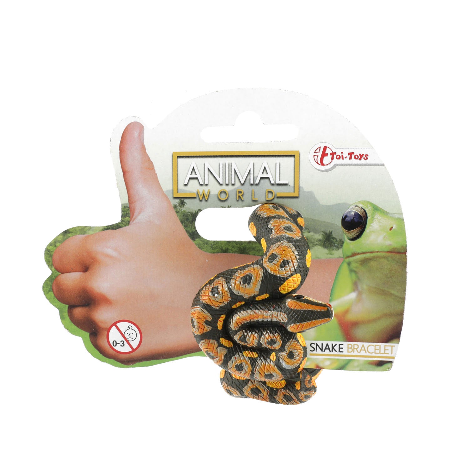 Toi-toys toi toys animal world levensechte slang armband