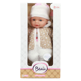 Toi-toys lovely baby babypop winterkleren en flesje - afbeelding 3