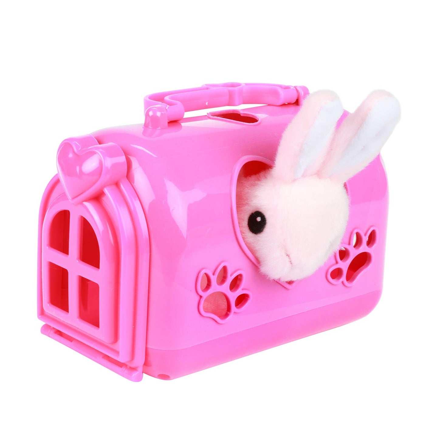 Pluchen Konijn in Draagkoffer