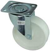 Mack by tente 1015039 - nylon zwenkwiel glijlager plaat 125mm | 4 stuks - afbeelding 1