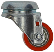 Mack by tente 1006184 - rol pu dubbele kogellager centr. gat. oranje 35mm | 18 stuks - afbeelding 2