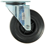 Mack by tente 1049125 - zwenkwiel bevestigingsplaat rubber met nylon velg 125mm | 8 stuks - afbeelding 2