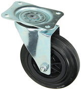 Mack by tente 1049128 - zwenkwiel bevestigingsplaat rubber met nylon velg 160mm | 4 stuks - afbeelding 1