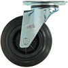 Mack by tente 1049128 - zwenkwiel bevestigingsplaat rubber met nylon velg 160mm | 4 stuks