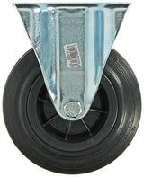 Mack by tente 1049129 - vast wiel bevestigingsplaat rubber met nylon velg 160mm | 4 stuks - afbeelding 2