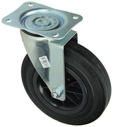 Mack by tente 1049130 - zwenkwiel bevestigingsplaat rubber met nylon velg 200mm | 4 stuks - afbeelding 1