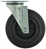 Mack by tente 1049130 - zwenkwiel bevestigingsplaat rubber met nylon velg 200mm | 4 stuks - afbeelding 2