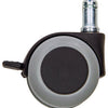 Mack by tente 1058957 - zwenkwiel met enkele wielrem vork pp, met stift 50 mm | 5 stuks