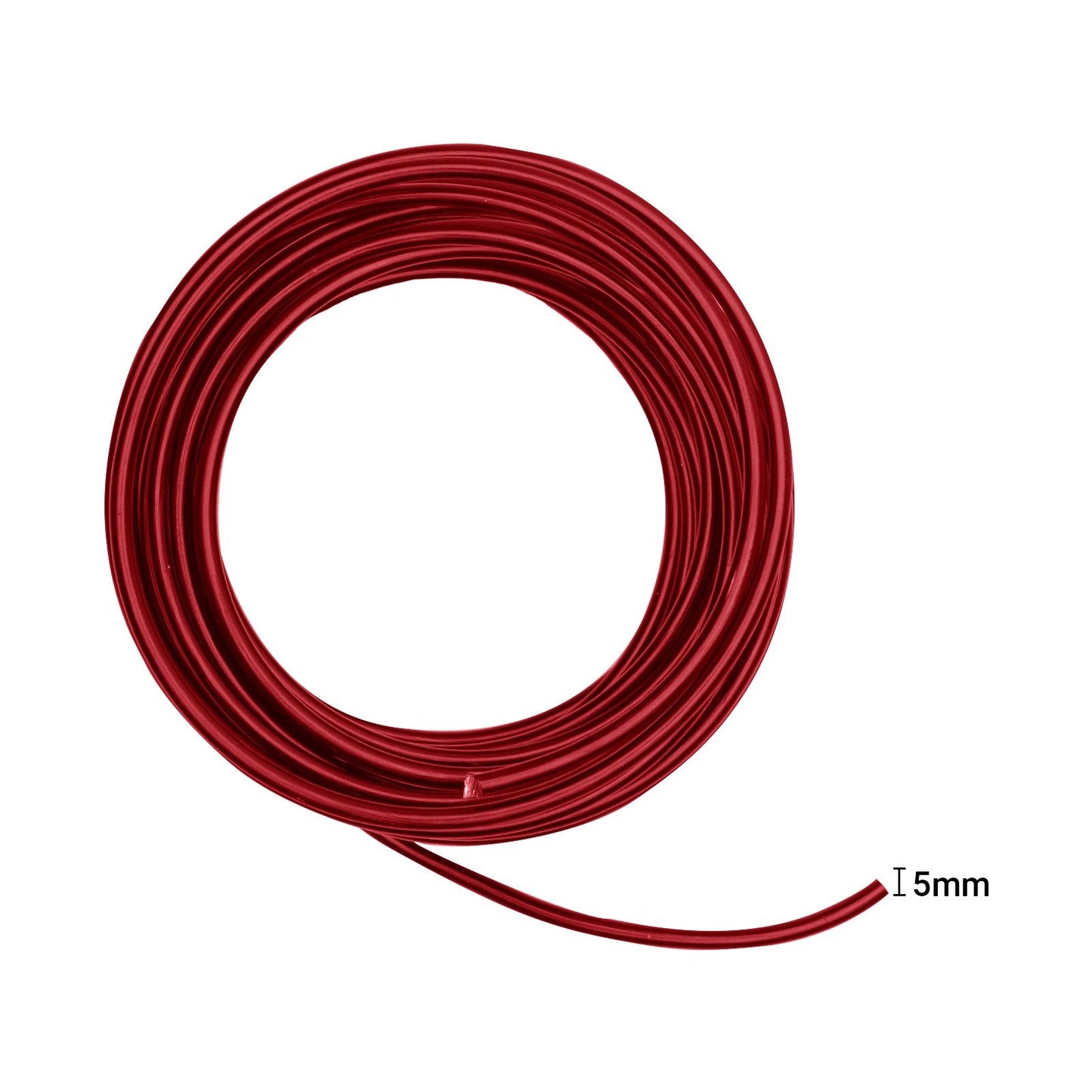 Vaessen creative • aluminiumdraad 5mmx10m oxblood