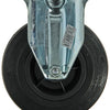 Mack by tente 1049127 - vast wiel bevestigingsplaat rubber met nylon velg 125mm | 4 stuks