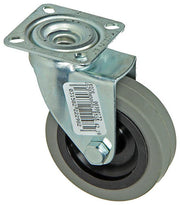 Mack by tente 1013184 - rubber rol 2 kogellagers met plaat 60mm | 12 stuks - afbeelding 1