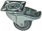 Mack by tente 1014735 - dubbel zwenkwiel 50mm op plaatmet rem | 8 stuks - afbeelding 2