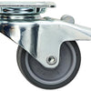 Mack by tente 1014735 - dubbel zwenkwiel 50mm op plaatmet rem | 8 stuks
