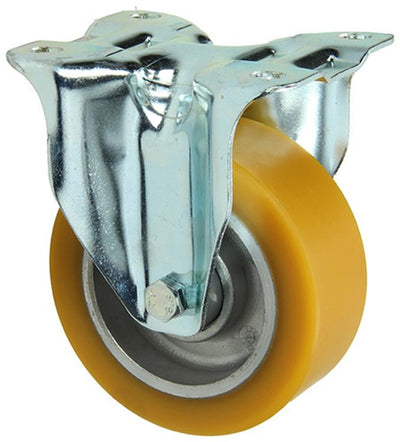 Mack by tente 1058928 - vast wiel, pu loopvlak plaat 100 mm | 4 stuks