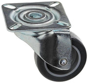Mack by tente 1015240 - rubber rol 2 kogellagers met plaat 50mm | 18 stuks - afbeelding 1