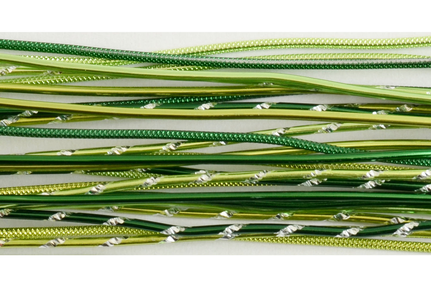 Vaessen creative • sieraden kit alu-stems 40cmx2mm groen 27st.
