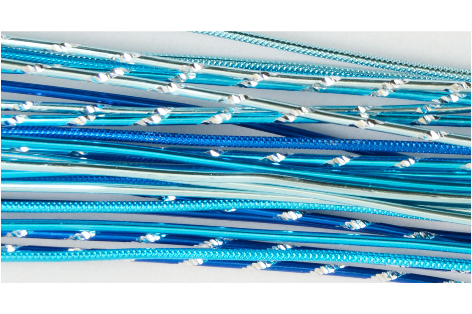 Vaessen creative • sieraden kit alu-stems 40cmx2mm blauw 27st.