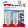 Tesa powerstrips haken trend large - chroom - 2 stuks