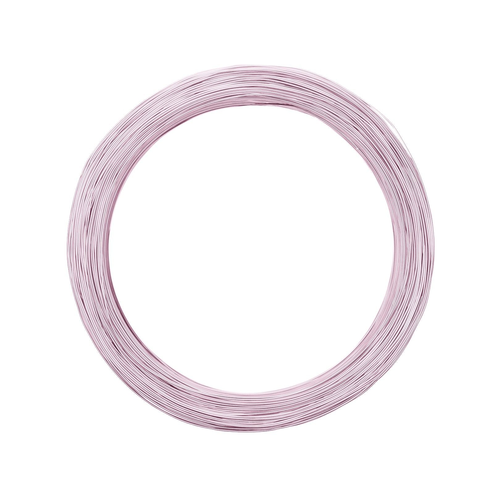 Vaessen creative • aluminiumdraad 500g 365mx0,8mm rose