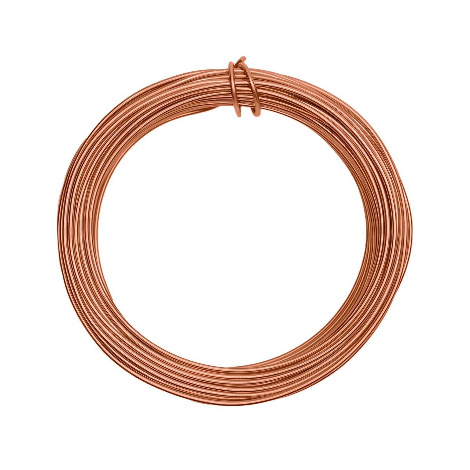 Vaessen creative • aluminiumdraad 500g 37mx2,5mm orange copper