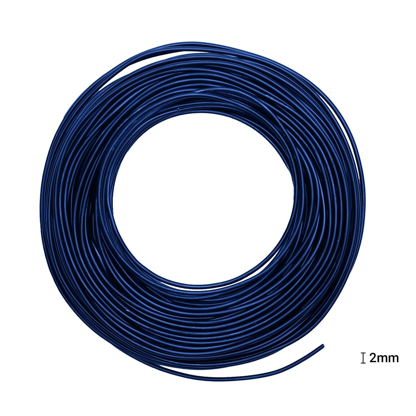 Vaessen creative • aluminiumdraad 500g 37mx2,5mm royal blue